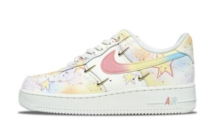 Custom Air Force 1 Shoes Pastel Sky Art Splash