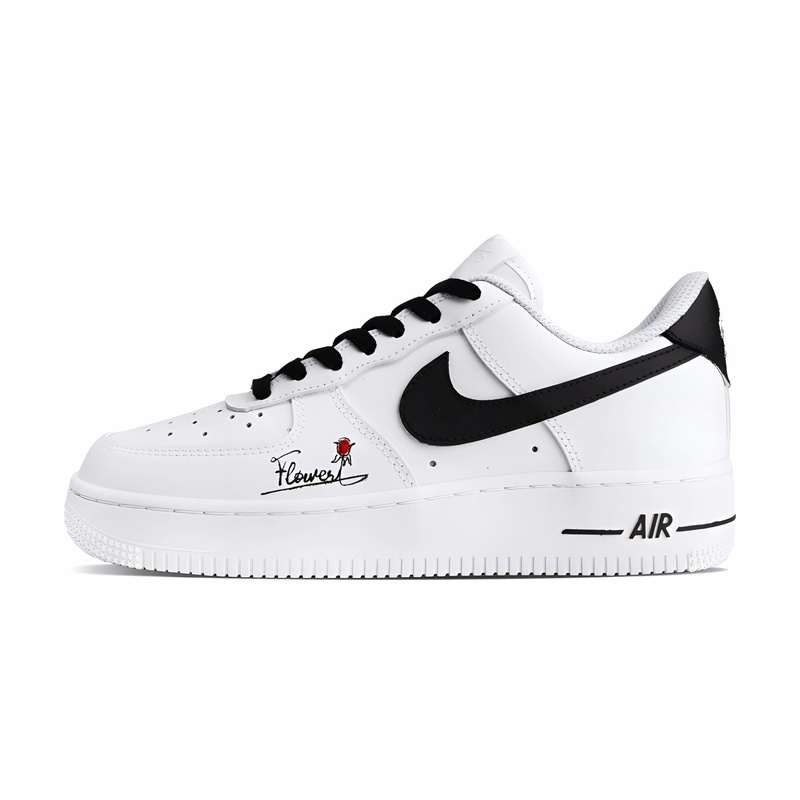 Custom Air Force 1 Shoes White Black Twilight Oath