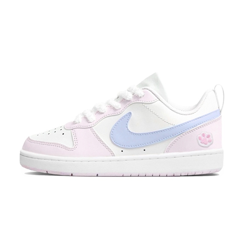 Custom Court Shoes Pink Purple Cute Paw