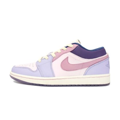 Custom Jordan Shoes Pink Purple Peach Soda